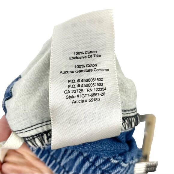 WILFRED High Waist Soft Denim Shorts Size XXS - Picture 5 of 5